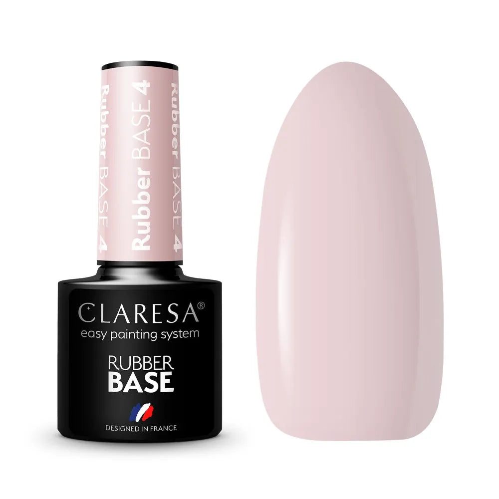 CLARESA Base for hybrid nail polish Rubber - 4 5g - Kosmetika