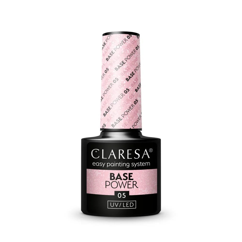 CLARESA Base Power hibridiniam nagų lakui nr. 05 5g - Kosmetika