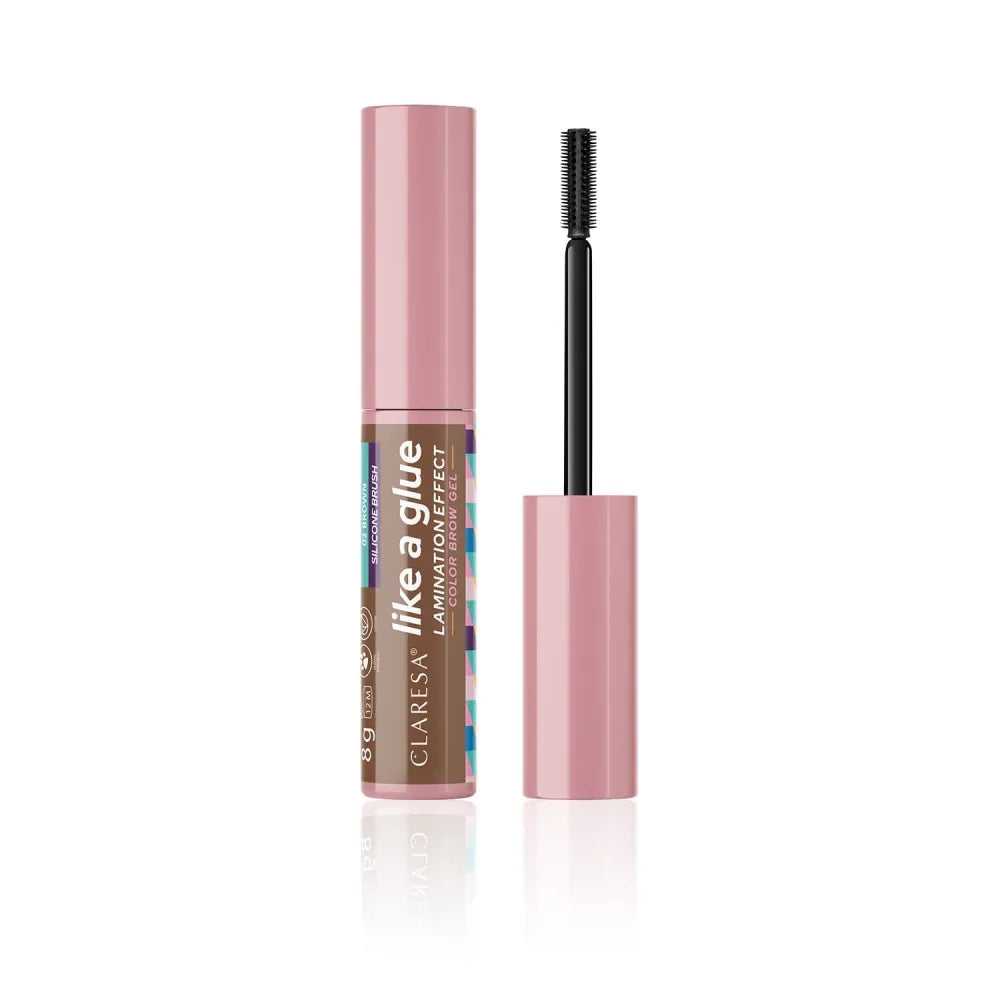 CLARESA Brow Gel Like a Glue - no 02 Rudas - Kosmetika