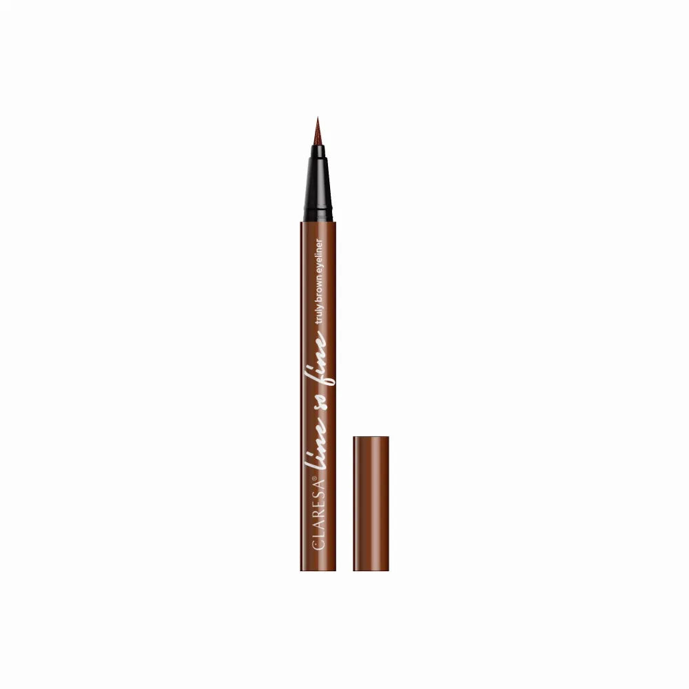 CLARESA Eyeliner in pencil Line SO Fine - Rudas (brown) - Kosmetika