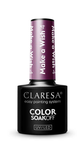 CLARESA Hybrid nagų lakas MAKE A WISH nr. 4 5g - Kosmetika