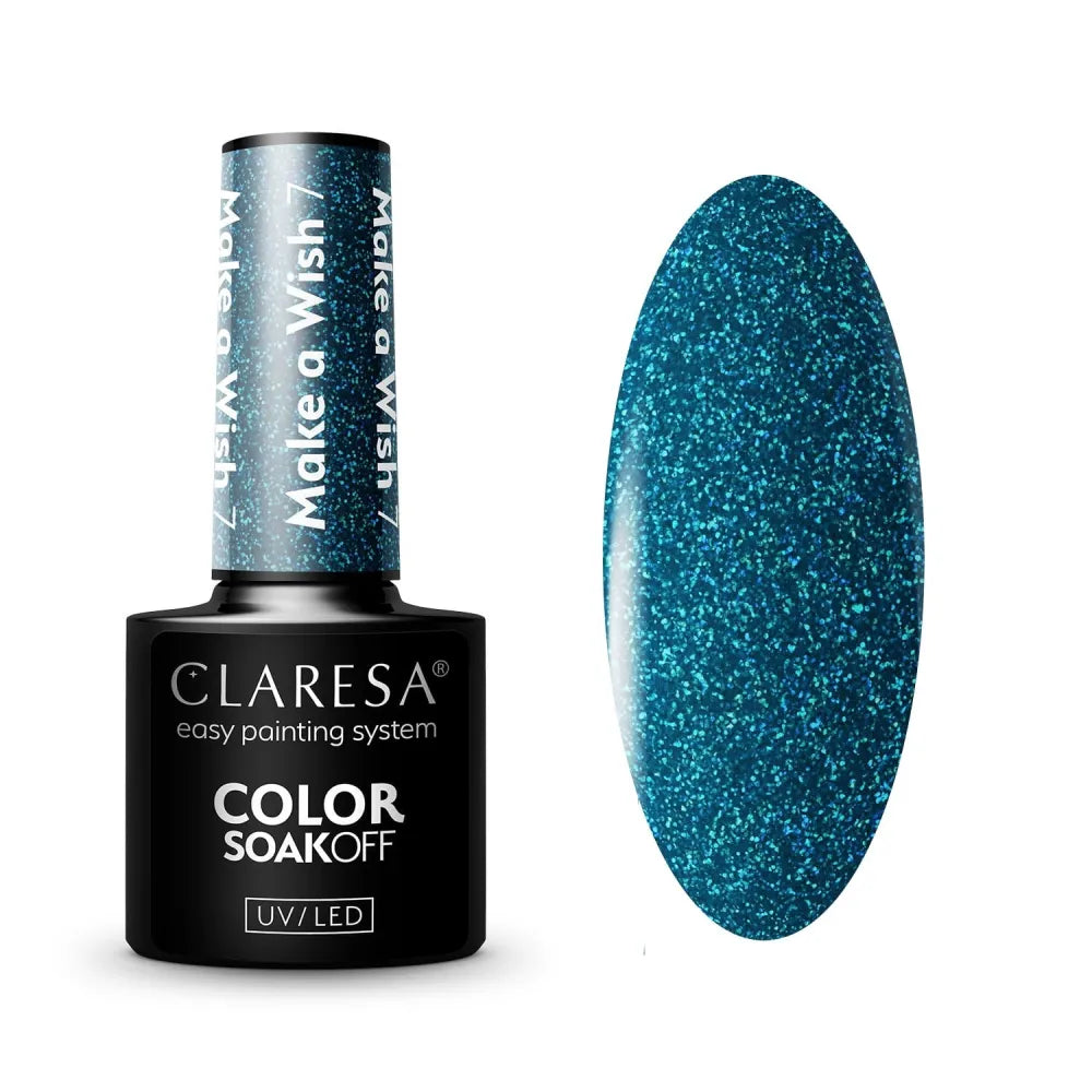 CLARESA Hybrid nagų lakas MAKE A WISH nr. 7 5g - Kosmetika