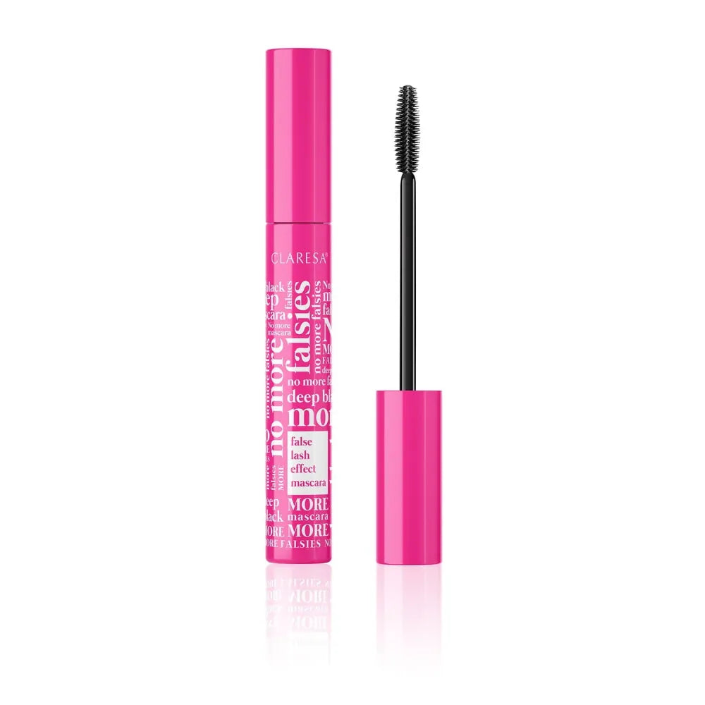 CLARESA No More Falsies Mascara - ’False Lash Effect’ juodas 10g - Kosmetika