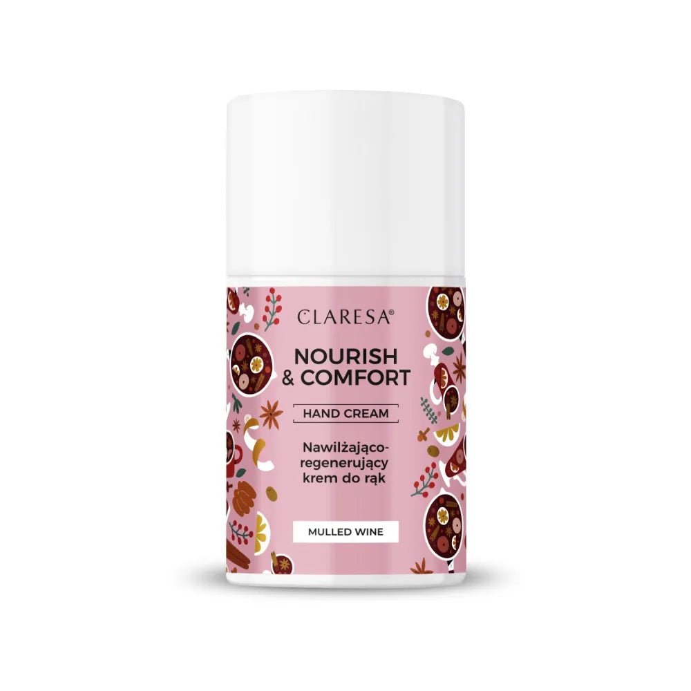 CLARESA Nourish&Comfort Moisturizing and regenerating hand cream 48 g - Kosmetika