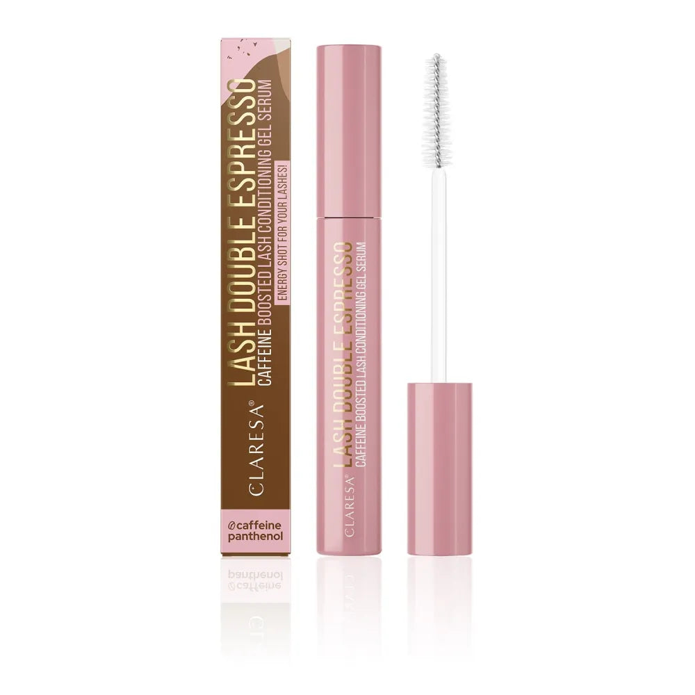 CLARESA Nourishing Gel Serum for Eyelashes with Caffeine Lash Double Espresso 10g - Kosmetika