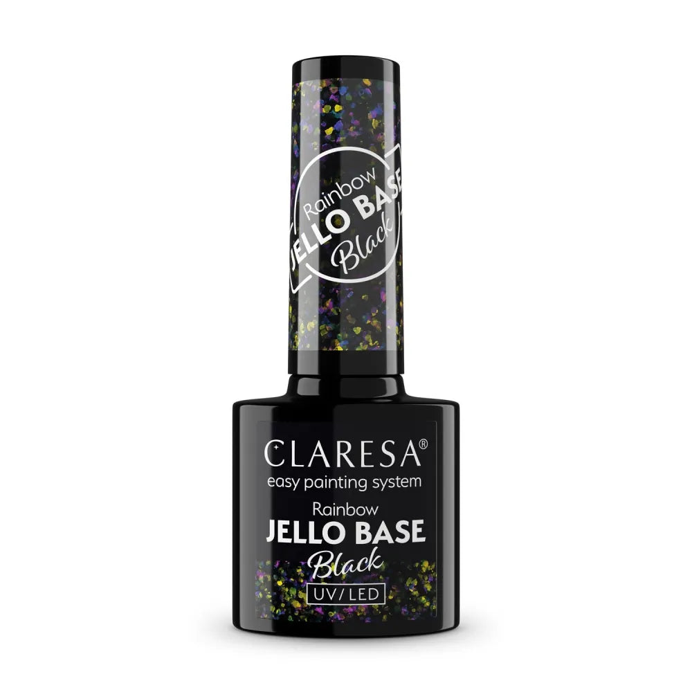 CLARESA Rainbow Hybrid Base - Jello Bazė Juoda - Kosmetika