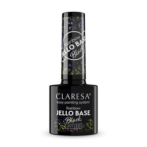 CLARESA Rainbow Hybrid Base - Jello Bazė Juoda - Kosmetika