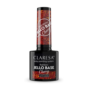 CLARESA Rainbow hybrid base - Jello bazė vyšnių - Kosmetika