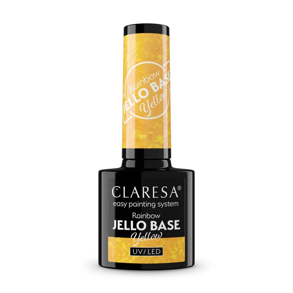 CLARESA Rainbow Jello Base Hybrid - Geltona 5 g - Kosmetika