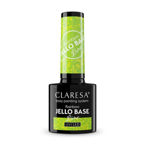 CLARESA Rainbow Jello Base Hybrid - Kalkių 5 g - Kosmetika