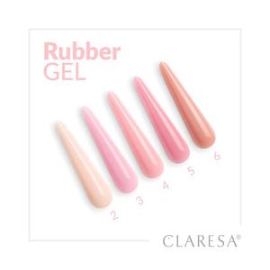 CLARESA Rubber Gel nagams statyti ir pratęsti 02 - 12 g - Kosmetika