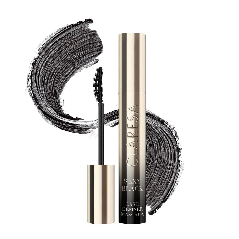 CLARESA Sexy Black Volume Curl Mascara thickening and curling 10ml - Kosmetika