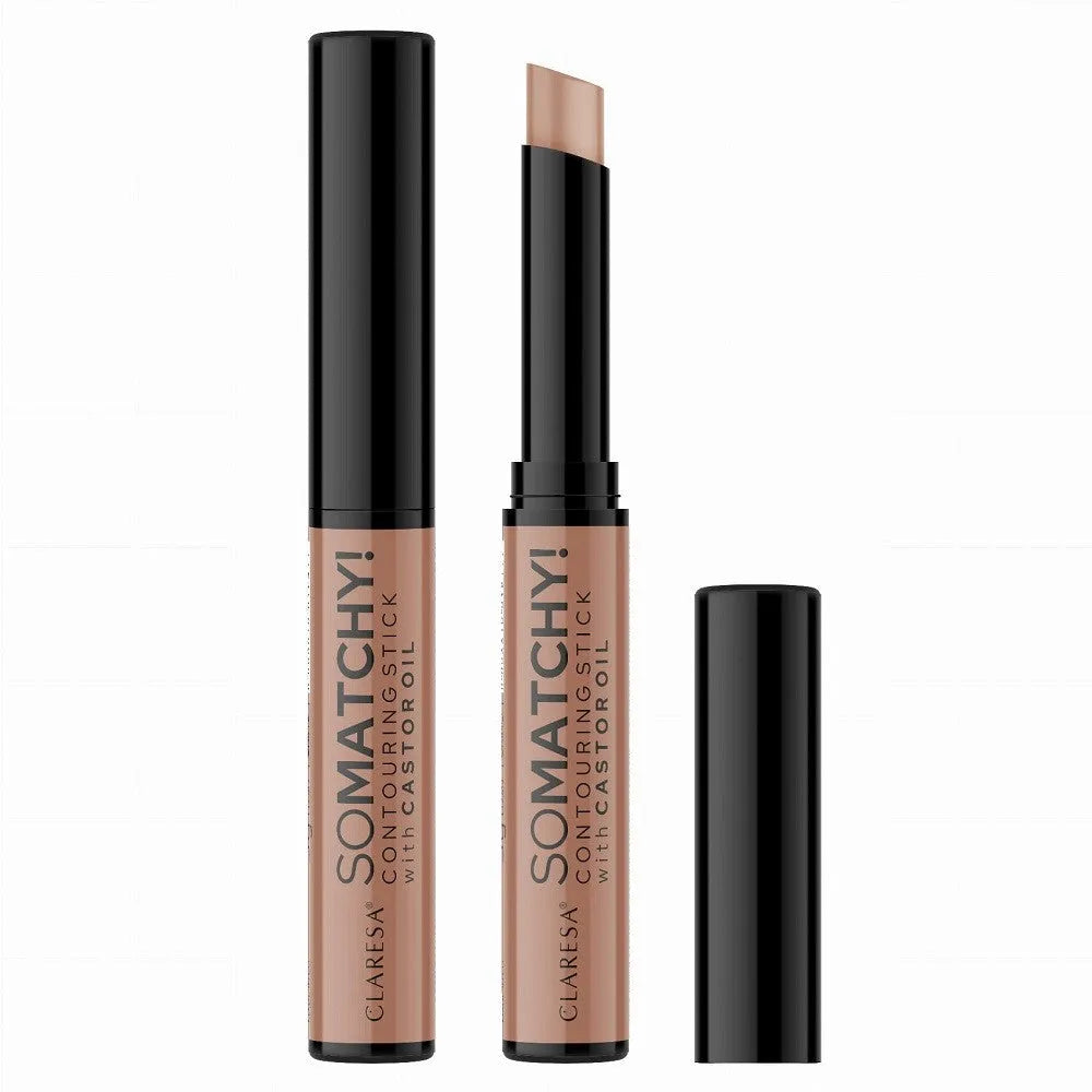 CLARESA So Matchy! Kreminė veido kontūravimo lazdelė su ricinos aliejumi 3.5g - Kosmetika