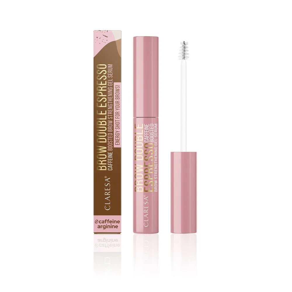 CLARESA Strengthening Gel Serum for Eyebrows with Caffeine Brow Double Espresso 6g - Kosmetika