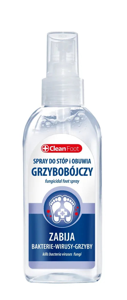 CLEAN HANDS Pėdų purškiklis su antifunginiu kompleksu 100 ml - Kosmetika