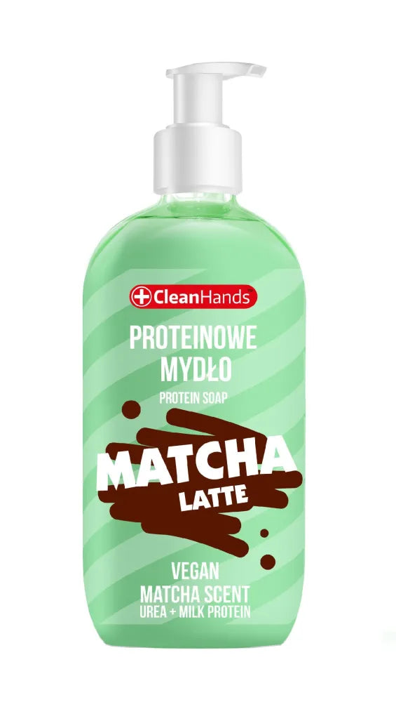 CLEAN HANDS Protein soap Matcha Latte 500 ml Valo rankas - Kosmetika