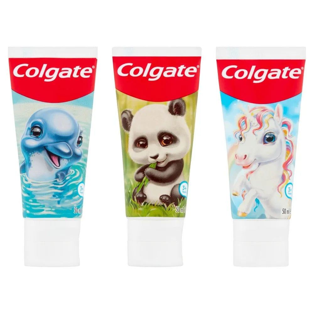 Colgate Kids Toothpaste for children 3+ Animals - įvairių raštų mišinys 50ml - Kosmetika