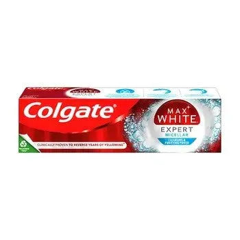 COLGATE Max White Expert Micellar Toothpaste with Professional Whitening Ingredient 75 ml. - Higiena