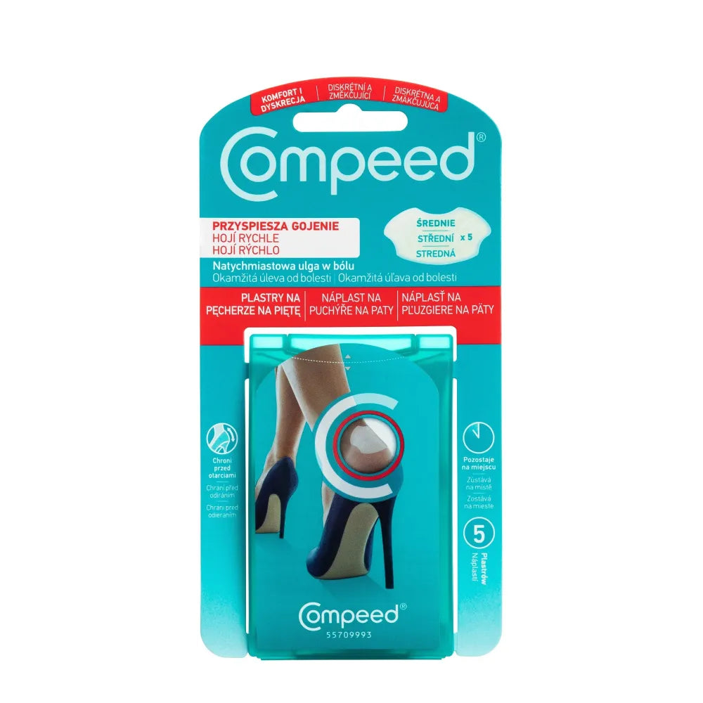 COMPEED Kulno pūslės moterims - medium 1 pakuotė - 5 vnt. - Medicinos ir slaugos prekės