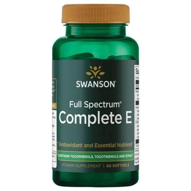 Complete E - Vitaminas - N60 - Swanson - Papildai