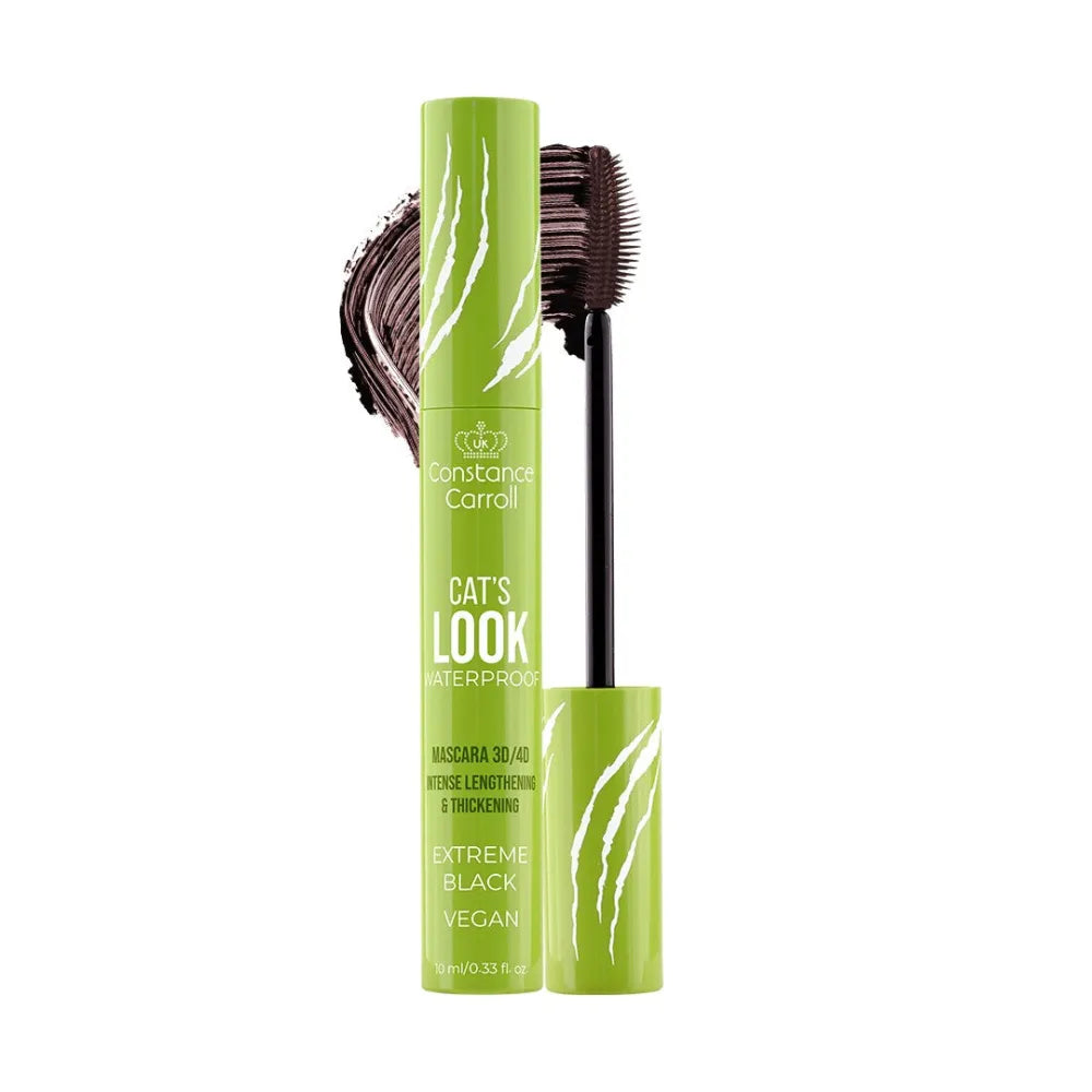 CONSTANCE CARROLL Cat’s Look Maskara - Tamsiai Ruda 10 ml - Kosmetika