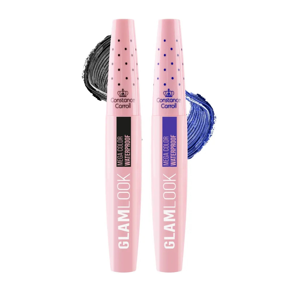 CONSTANCE CARROLL Duopak Mascara Glamlook black + blue - Kosmetika