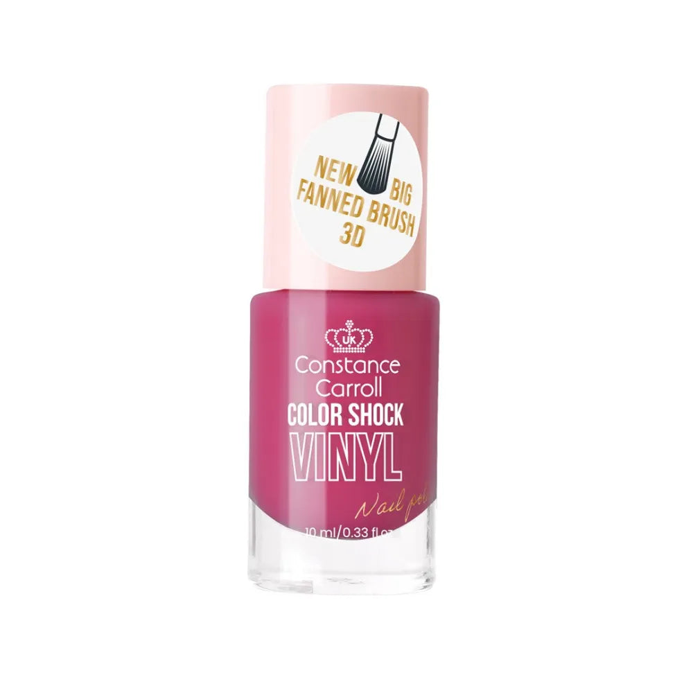 CONSTANCE CARROLL Nagų lakas su vinilu nr. 16 Fuksija 10 ml - Kosmetika