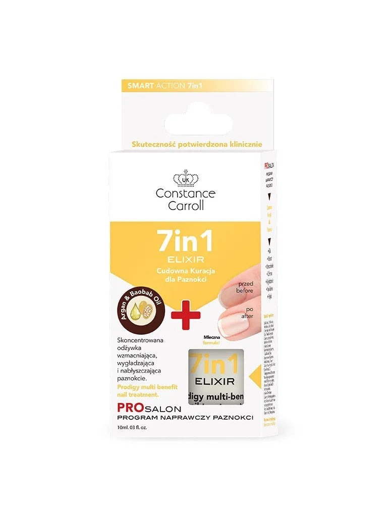 Constance Carroll Nail Care 7in1 Elixir Nagų kondicionierius 10ml - Kosmetika
