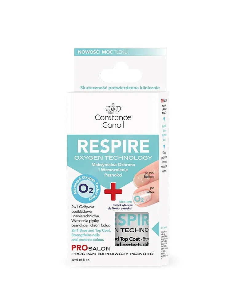 Constance Carroll Nail Care Nagų kondicionierius Respire deguonies technologija 10ml - Kosmetika
