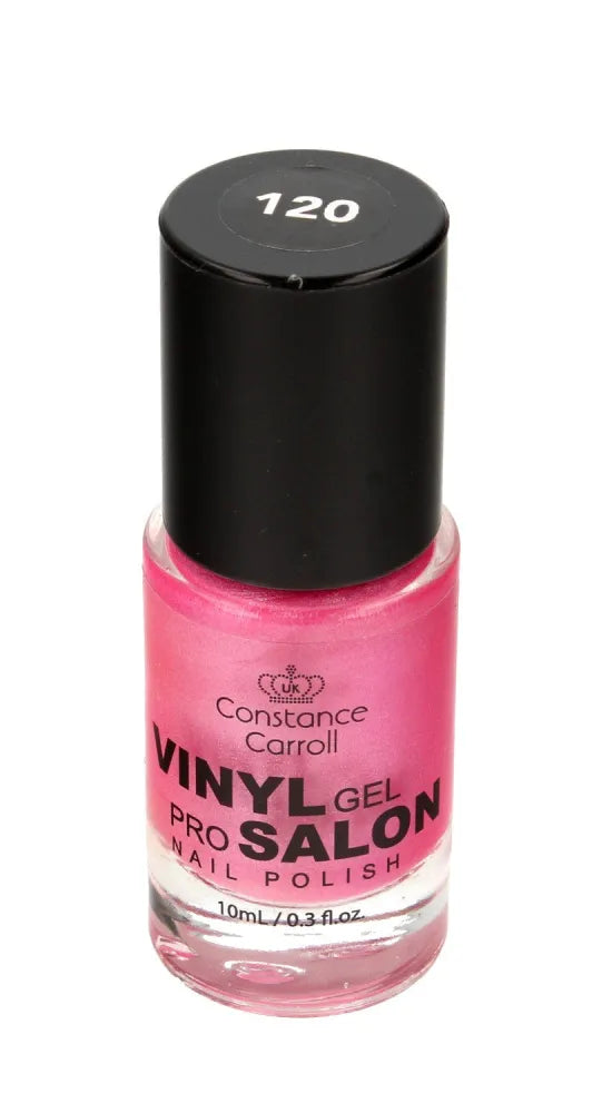 Constance Carroll Nail Polish with Vinyl No. 120 Pearly Rose 10ml - Kosmetika