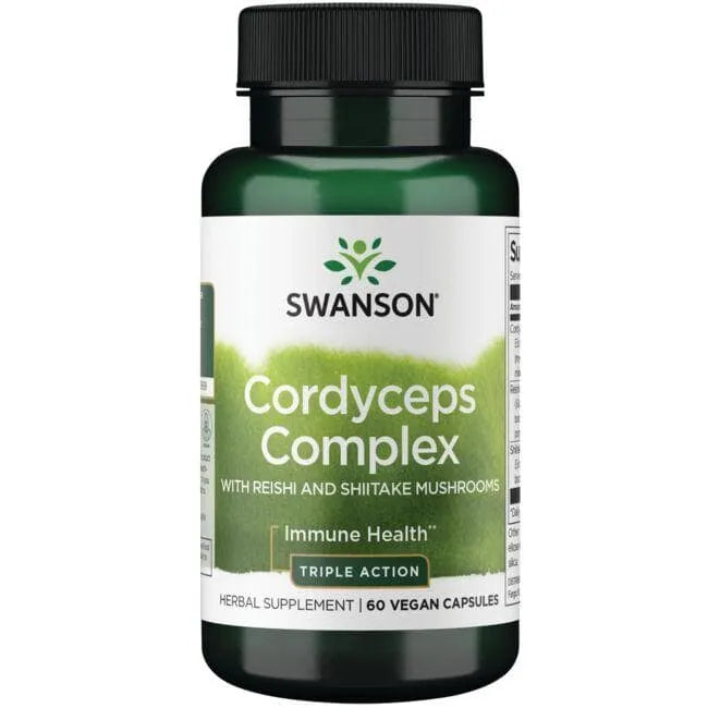Cordyceps Complex - N60 - Kordicepso kompleksas - Swanson - Papildai