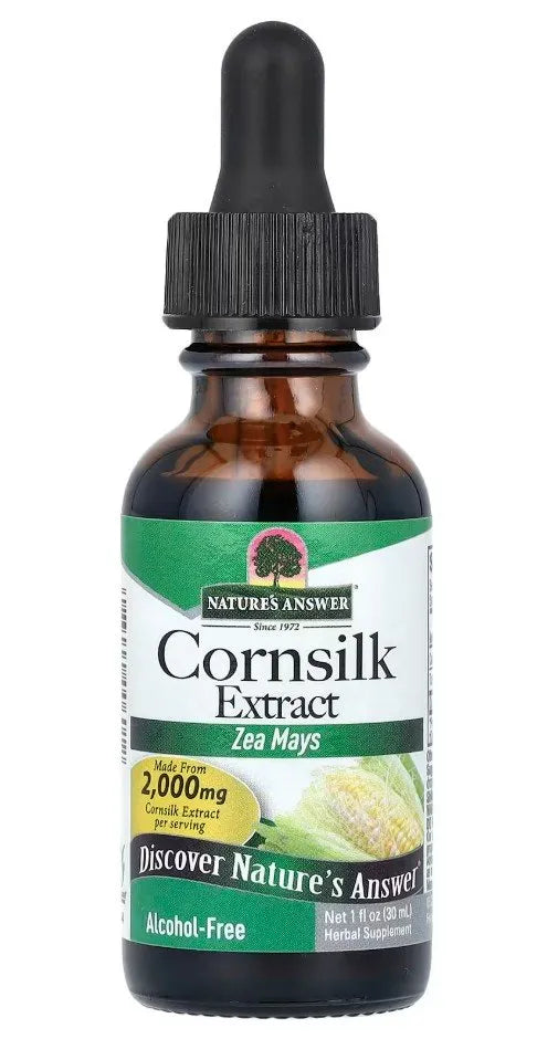 Cornsilk Extract 2000mg - 30 ml. - Nature’s Answer - Papildai