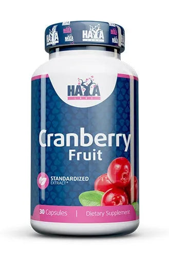 Cranberry Fruit Extract - 30 caps - Haya Labs - Papildai