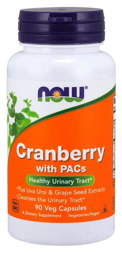 Cranberry with PACs - 90 vcaps - NOW Foods - Papildai