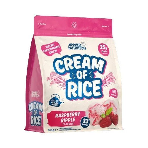 Cream of Rice Raspberry Ripple - 1000g - Applied Nutrition - Sporto papildai