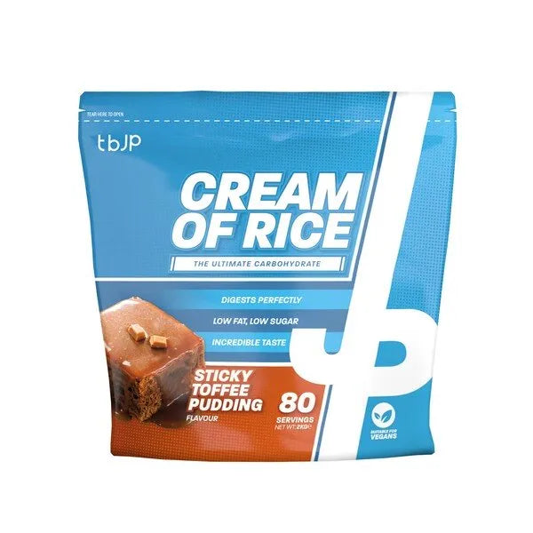 Cream of Rice Sticky Toffee Pudding - 2000g - Trained by JP - Sporto papildai