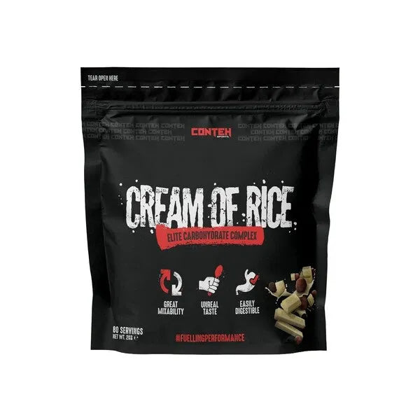 Cream of Rice White Chocolate Hazelnut - 2000g - Conteh Sports - Sporto papildai