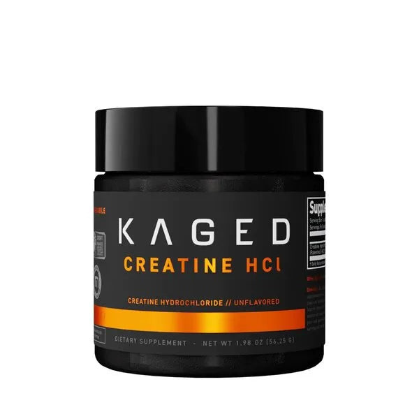 Creatine HCl Unflavored - 56g - Kaged Muscle - Sporto papildai
