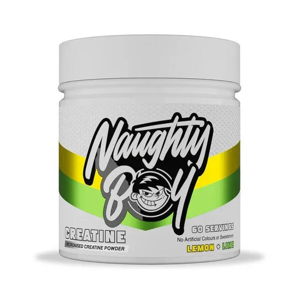 Creatine Lemon + Lime - 300g - Naughty Boy - Sporto papildai