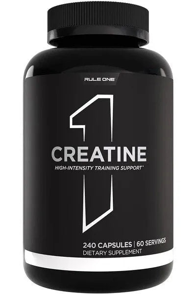 Creatine Monohydrate - 240 caps - Rule One - Sporto papildai