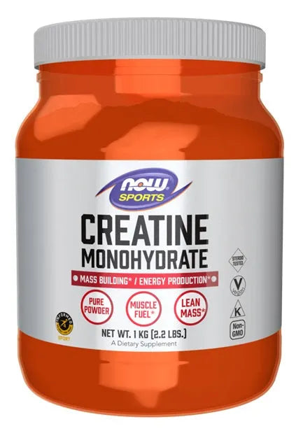 Creatine Monohydrate Pure Powder - 1000g - NOW Foods - Papildai
