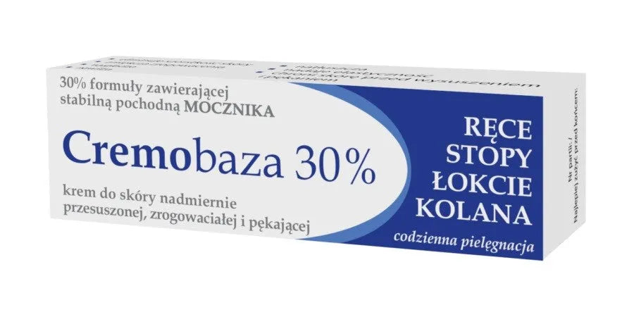 CREMOBAZA 30% Minkštinantis/drėkinantis kremas su šlapalu - Kosmetika