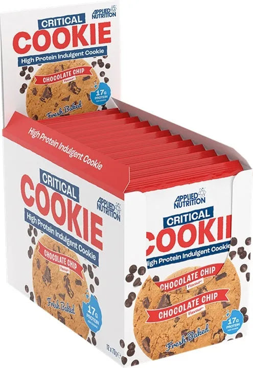 Critical Cookie Chocolate Chip - 12 x 73g - Applied Nutrition - Sporto papildai