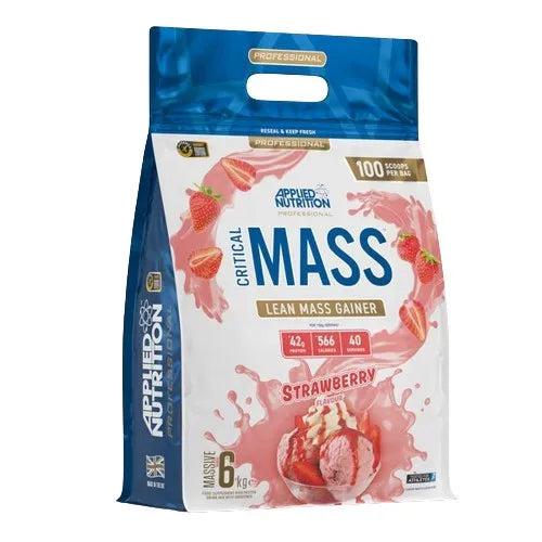 Critical Mass - Professional Strawberry - 6000g - Applied Nutrition - Sporto papildai