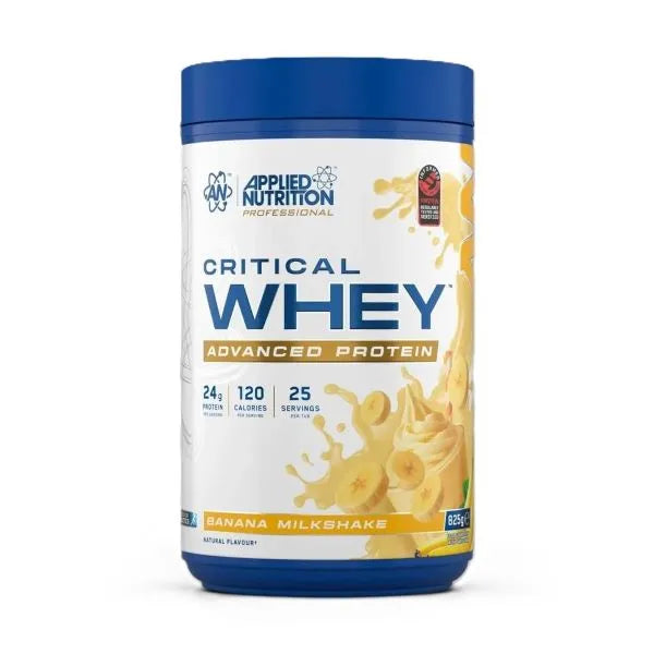 Critical Whey Banana Milkshake - 825g - Applied Nutrition - Sporto papildai
