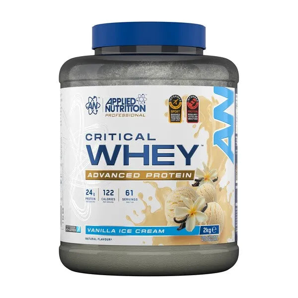 Critical Whey Vanilla Ice Cream - 2000g - Applied Nutrition - Sporto papildai