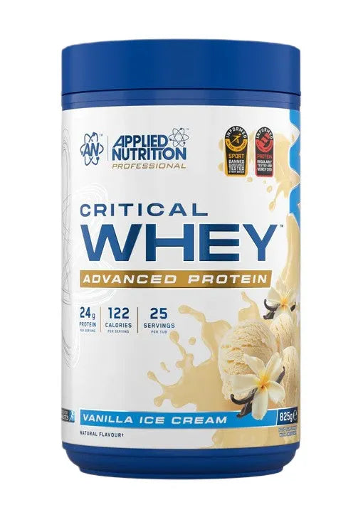 Critical Whey Vanilla Ice Cream - 825g - Applied Nutrition - Sporto papildai