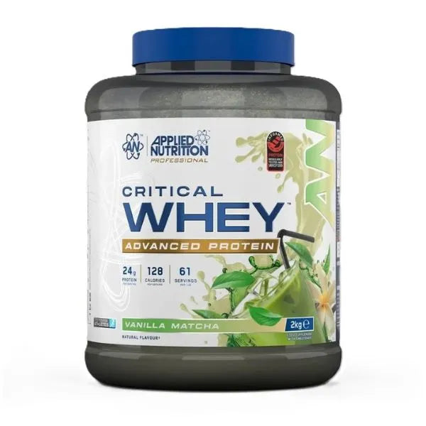 Critical Whey Vanilla Matcha - 2000g - Applied Nutrition - Sporto papildai