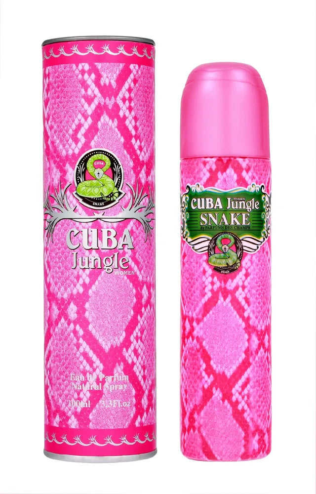 CUBA Edt 100ml JUNGLE SNAKE rožinė& - Kosmetika