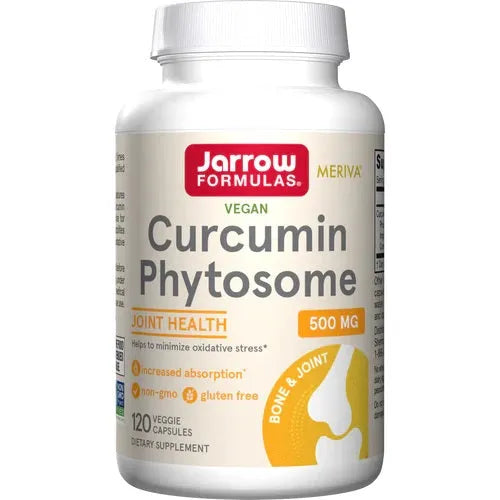 Curcumin Phytosome (Meriva) 500mg - 120 vcaps - Jarrow Formulas - Papildai